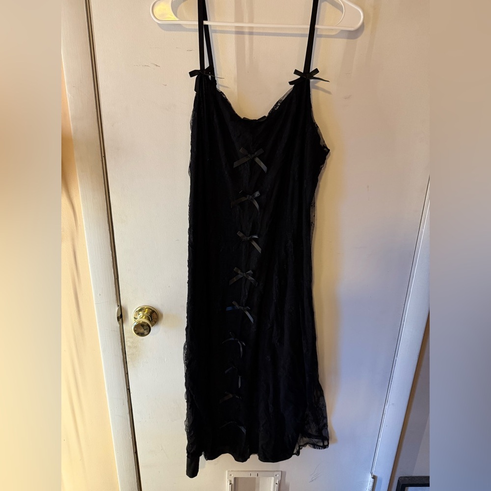 Forest ink Obsidian Valentina dress